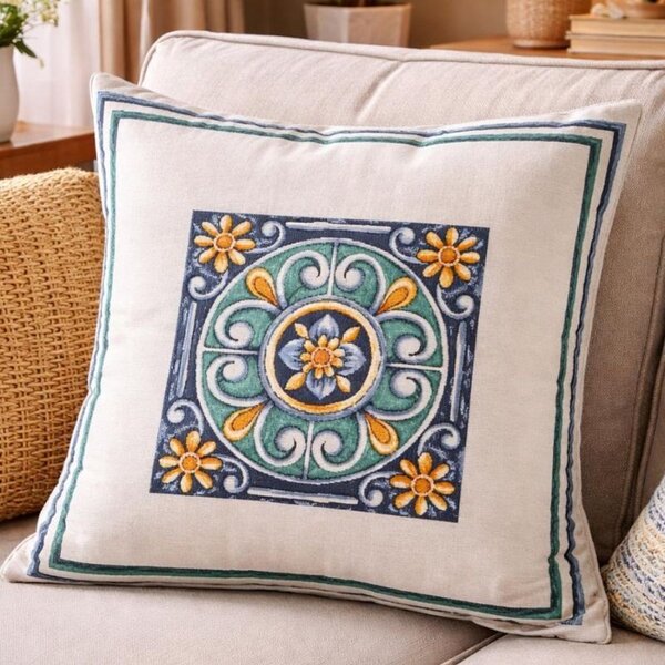 Cuscino arredo Noto Botticelli Home in gobelin