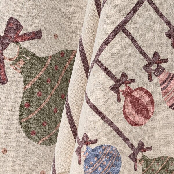 Set di strofinacci in cotone a tema natalizio 2 pz 71x45 cm Ornamentia – Bloomingville