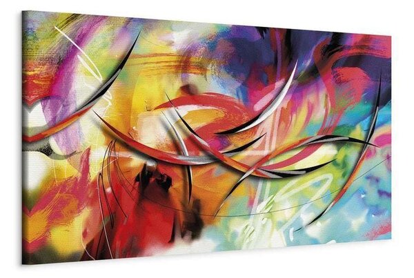 Quadro Danza dell'arcobaleno