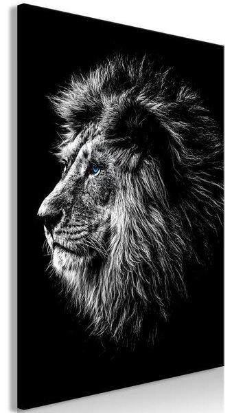 Quadro Blueeyed Lion (1 Part) Vertical