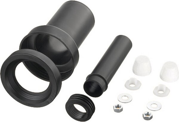 Haas Wand-WC-Anschlussgarnituren - 180 mm lang - mit Lippendichtung DN 90/110