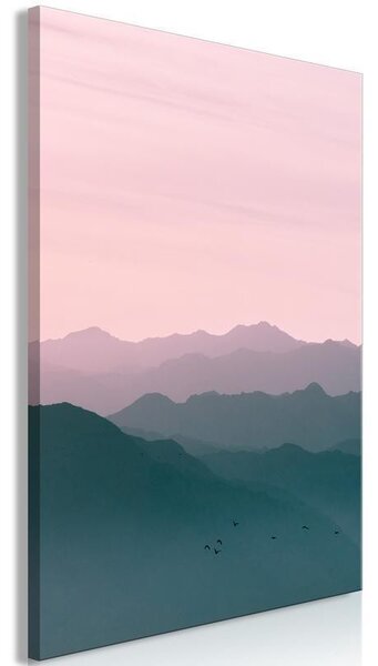 Quadro Mountain At Sunrise (1 Part) Vertical