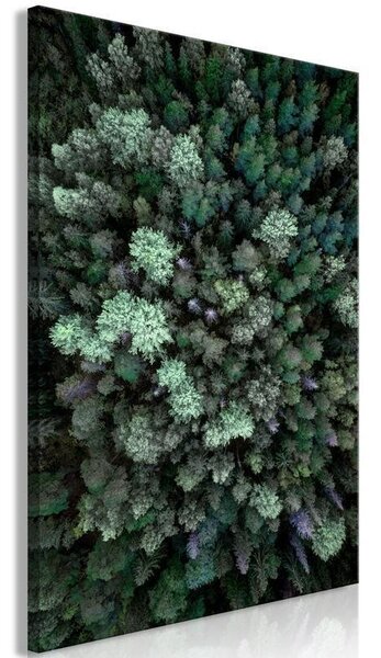 Quadro Flying Over Forest (1 Part) Vertical