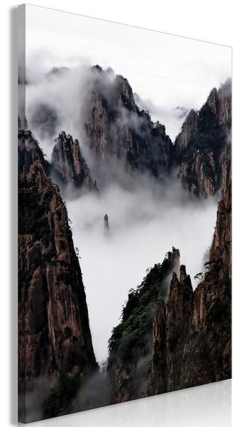 Quadro Fog Over Huang Shan (1 Part) Vertical