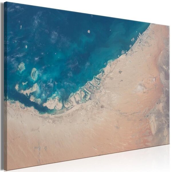 Quadro Dubai from the Satellite (1 Part) Wide