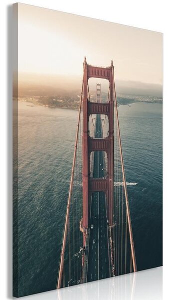 Quadro Golden Gate Bridge (1 Part) Vertical