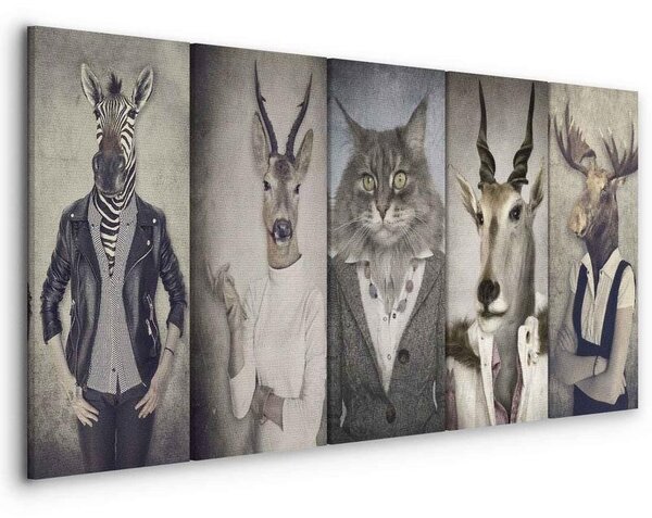 Quadro Animal Masks I