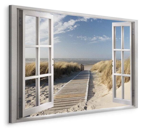 Quadro Window View of the Beach