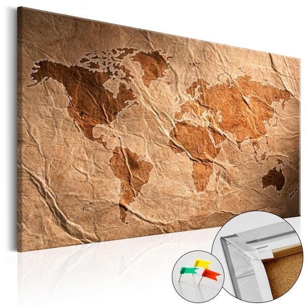 Quadri di sughero Paper Map [Cork Map]
