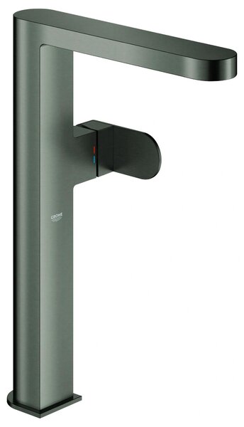Miscelatore per lavabo Grohe, serie Plus, formato XL, bocca da 182 mm, colore grafite scuro, 1 pz
