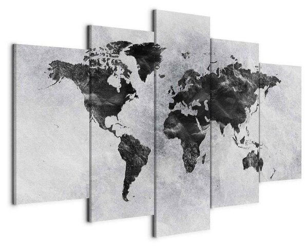 Quadro Concrete World (5 Parts) Wide