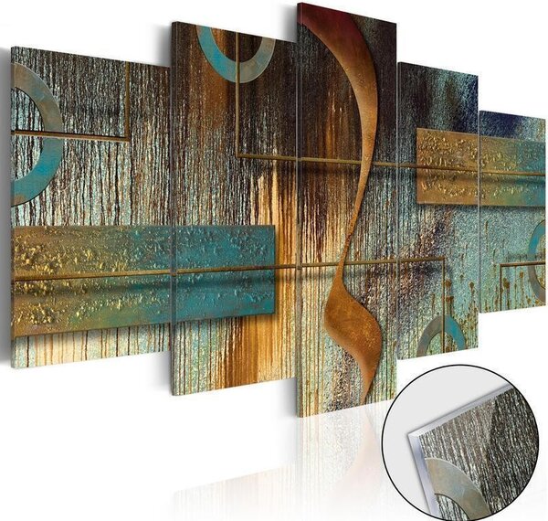 Quadri su vetro acrilico Exotic Note [Glass]