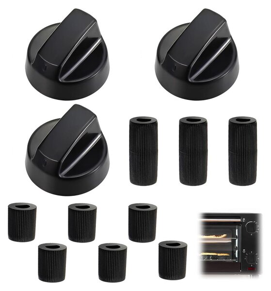 Set universale per rubinetti da cucina, con 3 raccordi e 9 adattatori, diametro interno di 6 mm e 8 mm, in plastica