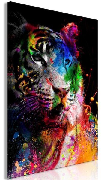 Quadro - Bengal Tiger (1 Part) Vertical