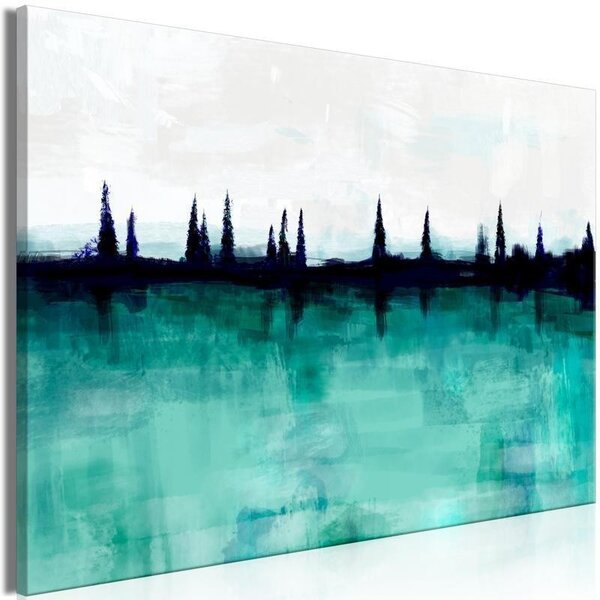 Quadro - Mountain Lake (1 Part) Wide