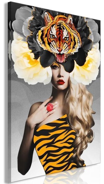 Quadro - Eye of the Tiger (1 Part) Vertical