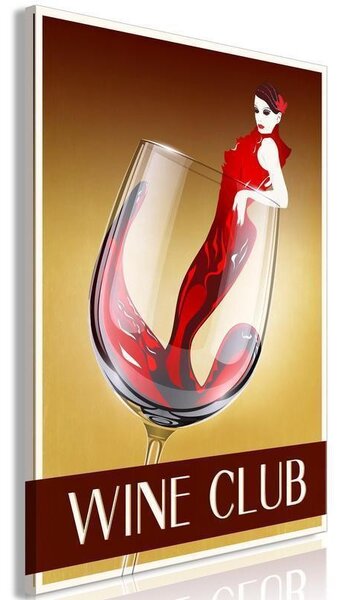 Quadro - Wine Club (1 Part) Vertical