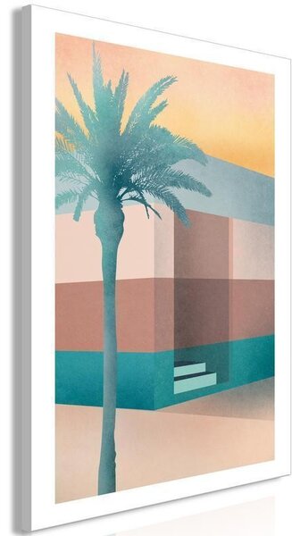 Quadro - Pastel Alley (1 Part) Vertical