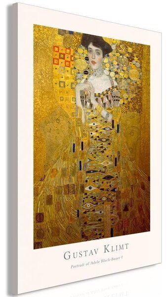 Quadro - Gustav Klimt - Portrait of Adele Bloch (1 Part) Vertical