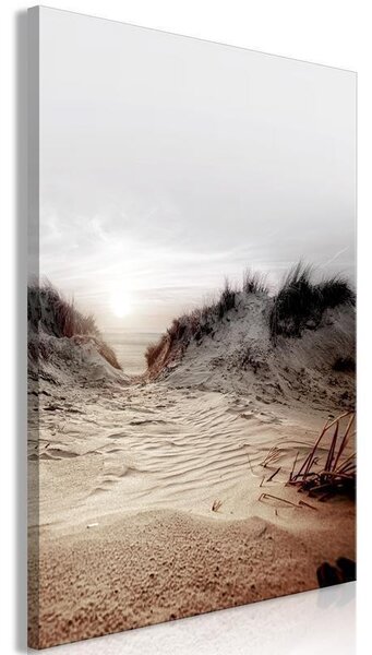 Quadro - Way Through the Dunes (1 Part) Vertical