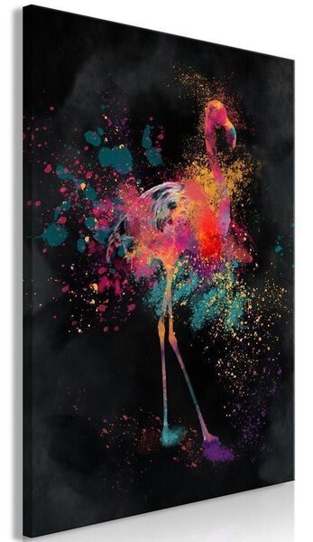 Quadro - Flamingo Colour (1 Part) Vertical
