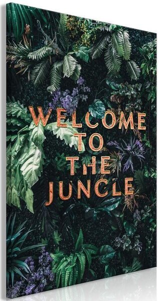 Quadro - Welcome to the Junge (1 Part) Vertical