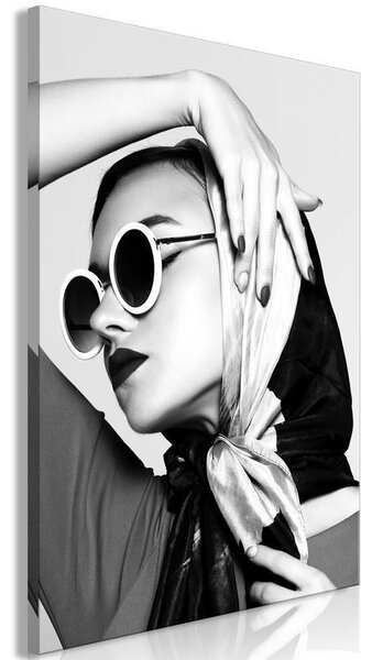 Quadro - Stylish Lady (1 Part) Vertical