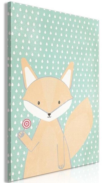 Quadro - Little Fox (1 Part) Vertical