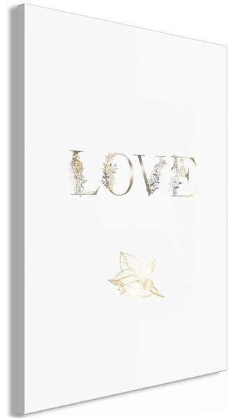 Quadro - Love Is Strength (1 Part) Vertical