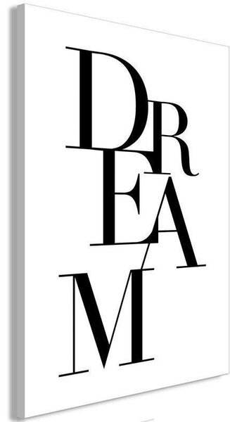 Quadro - Black Dream (1 Part) Vertical