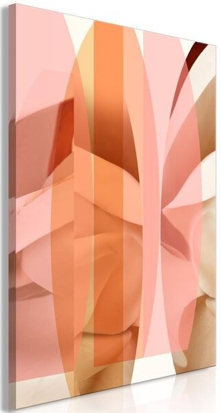 Quadro - Floral Kaleidoscope (1 Part) Vertical