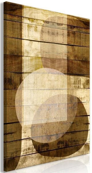 Quadro - Golden Chocolate (1 Part) Vertical