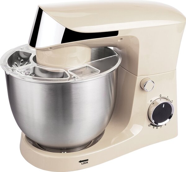 Kooper Impastatrice Planetaria Capacit Ciotola 5,5 Litri Potenza 1500 Watt colore Avorio - 5920754