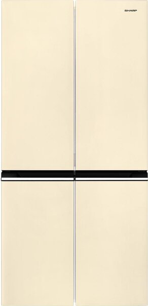 Sharp Frigorifero Americano Side by Side Capacit 488 Litri Classe energetica E Raffreddamento No Frost colore Crema - SJ-NFA15IMXJE