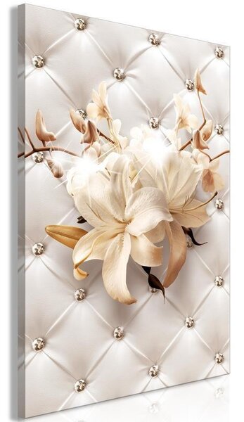 Quadro - Diamond Lilies (1 Part) Vertical