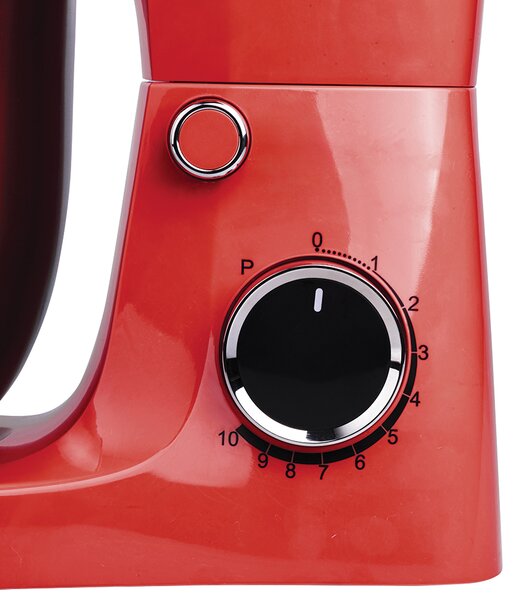 Kooper Impastatrice Planetaria Capacit Ciotola 5,5 Litri Potenza 1500 Watt colore Rosso - 5920755