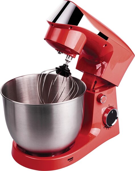 Kooper Impastatrice Planetaria Capacit Ciotola 5,5 Litri Potenza 1500 Watt colore Rosso - 5920755