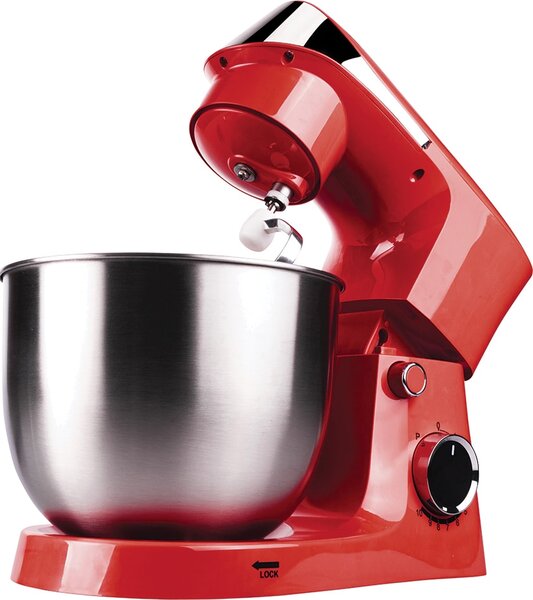Kooper Impastatrice Planetaria Capacit Ciotola 5,5 Litri Potenza 1500 Watt colore Rosso - 5920755