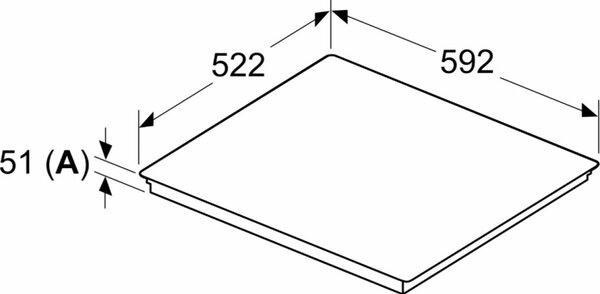 Bosch Piano Cottura Induzione da Incasso 4 Fuochi Larghezza 60 cm in Vetroceramica colore Nero - PVS631HB1E Serie 6
