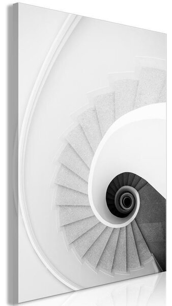 Quadro - White Stairs (1 Part) Vertical