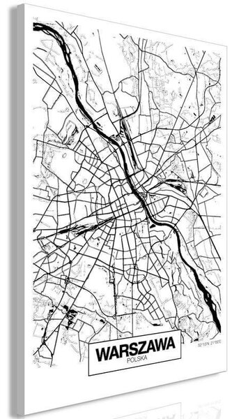Quadro - City Plan: Warszawa (1 Part) Vertical
