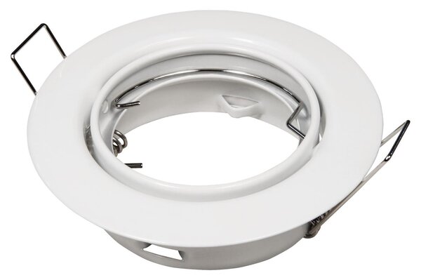 Faretto da incasso Faretto da incasso McShine "ER-87", bianco, Ø87mm, orientabile