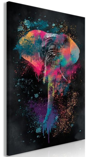 Quadro - Colourful Safari (1 Part) Vertical