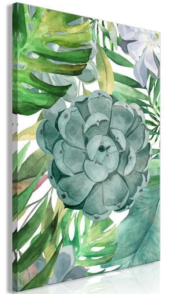 Quadro - Tropical Flora (1 Part) Vertical