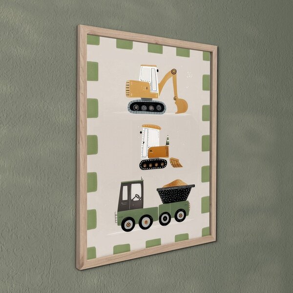Quadro da bambini 30x40 cm Baby The Builder – Styler