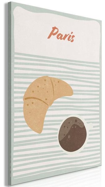 Quadro - Parisian Breakfast (1 Part) Vertical