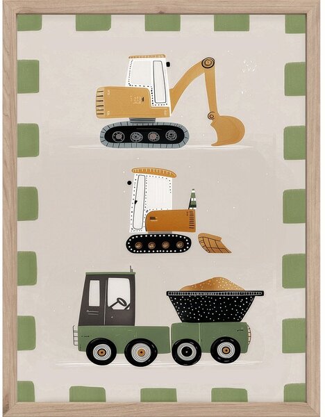 Quadro da bambini 30x40 cm Baby The Builder – Styler