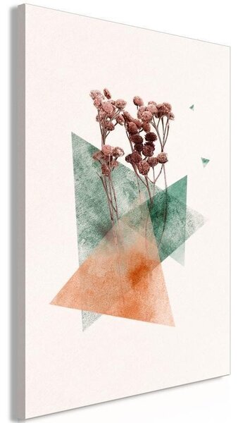 Quadro - Modernist Flower (1 Part) Vertical