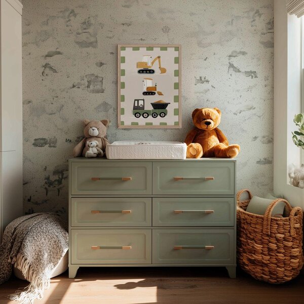 Quadro da bambini 30x40 cm Baby The Builder – Styler