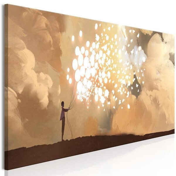 Quadro - Fluttering Balloons (1 Part) Narrow